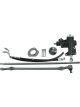 Borgeson Steering Box Power 14 to 1 Ratio Joints / Lines Iron Ford V8