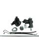 Borgeson Steering Box Power 14 to 1 Ratio Brackets / Joints / Lines /
