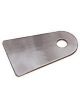 Chassis Engineering Chassis Tab Radius 1/2 in Mounting Hole 3/16 in T