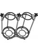 Chassis Engineering Nitrous Bottle Bracket Dual Bottle Stand Up Stee