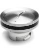 Clayton Machine Works Oil Fill Cap Twist-On Round Aluminum Brushed