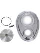 Cloyes Quick Button 2pc Timing Cover Small Block Chev w/ Big Block Cam