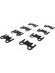 Comp Cams Pushrod Guide Plate 3/8 in Pushrod Flat Steel Black Oxide Sm