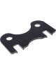 Comp Cams Pushrod Guide Plate 5/16 in Pushrod Flat Steel Black Oxide S