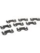 Comp Cams Pushrod Guide Plate 3/8 in Pushrod Flat Steel Black Oxide Ol…  