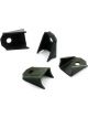 Competition Engineering Chassis Tab Gussetted 3/8 in Mounting Hole 1/8