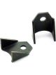 Competition Engineering Chassis Tab Gussetted 3/8 in Mounting Hole 1/8