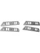 Dart Intake Manifold Spacer Aluminum 24 Degree Rectangle Port Tall D