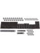 Dart Cylinder Head Stud Kit LS Next 1/2 in Studs 12 Point Nuts Chro