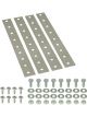 Derale Electric Fan Mount Kit 10 in Straps Hardware Included Aluminum N