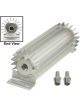 Derale Fluid Cooler Single Pass 10-1/4 x 3 x 3-1/4 in Heat Sink 1/2 in