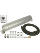Derale Fluid Cooler 17-1/4 x 2-3/16 x 3-1/4 in Heat Sink 3/8 in NPT Fem