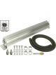 Derale Fluid Cooler 20-1/4 x 2-3/16 x 3-1/4 in Heat Sink 3/8 in NPT Fem