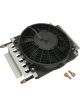 Derale Fluid Cooler and Fan 15-3/4 x 11-1/2 x 4 in Tube Type 6 AN Male
