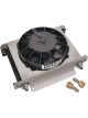 Derale Fluid Cooler and Fan 13 x 10 x 5-5/8 in Plate Type 7/8-18 in Fem