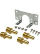 Derale Fluid Control Thermostat Bracket Mounting Hardware 1/2 in NPT
