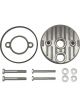 Derale Oil Filter Adapter Bypass Bolt-On 1/2 in NPT Inlet 1/2 in NPT Ou