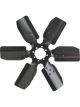 Derale Mechanical Cooling Fan Standard Rotation 18 in Fan 6 Blade Dual