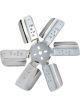 Derale Mechanical Cooling Fan 17 in Fan 6 Blade 5/8 in Pilot Universal