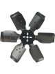 Derale Mechanical Cooling Fan Reverse Rotation Rigid Race 17 in Fan 6 B