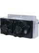Derale Fluid Cooler and Fan 15 x 8-1/4 x 7 in Tube Type 7/8-14 in Femal