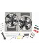 Derale Electric Cooling Fan PWM HO RAD Dual 11 in Fan Puller 3750 CFM C