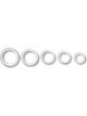 Earls Crush Washer - 5 AN - 1/2 in ID - Aluminum - Set of 10