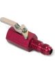 Earls Shut Off Valve Manual 3/8 in NPT Female to 6 AN Bulkhead 2-3/