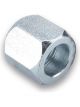 Earls Fitting Tube Nut 3 AN 3/16 in Tube Steel Nickel Plated Pair