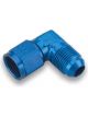 Earls Fitting Adapter 90 Degree 6 AN Female Swivel to 6 AN Male Alu