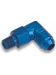Earls Fitting Adapter 90 Degree 8 AN Male to 1/2 in NPT Male Swivel
