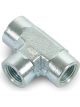 Earls Fitting Adapter Tee 1/8 in NPT Female x 1/8 in NPT Female x 1