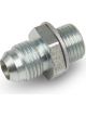 Earls Fitting Adapter Straight 6 AN Male to 9/16-18 in Thread Steel