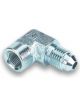 Earls Fitting Adapter 90 Degree 4 AN Male to 1/8 in NPT Female Stee