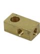 Earls Fitting Adapter Tee 3/8-24 in Female x 3/8-24 in Female x 3/8