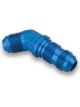 Earls Fitting Bulkhead 45 Degree 3 AN Male to 3 AN Male Bulkhead Al