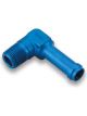 Earls Fitting Adapter 90 Degree 3/8 in Hose Barb to 1/4 in NPT Male