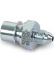 Earls Fitting Adapter Straight 3 AN Male to 10 mm x 1.00 Female Ste