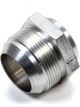 Earls Bung - 24 AN Male - Weld-On - Aluminum - Natural - Each