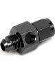 Earls Fitting Gauge Adapter Straight 6 AN Male to 6 AN Female 1/8