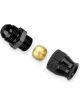 Earls Fitting Tube End Straight 6 AN Male to 5/16 in Tubing Alumi