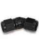 Earls Fitting Adapter 45 Degree 12 AN Female Swivel to 12 AN Fema