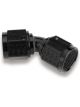 Earls Fitting Adapter 45 Degree 8 AN Female Swivel to 8 AN Female