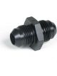 Earls Fitting Adapter Straight 6 AN Male to 6 AN Male Aluminum Bl