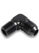 Earls Fitting Adapter 90 Degree 6 AN Male to 1/8 in NPT Male Alum