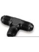 Earls Fitting Adapter Tee 4 AN Male x 4 AN Male x 1/8 in NPT Male