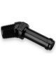Earls Fitting Adapter 45 Degree 1/2 in Hose Barb to 3/8 in NPT Ma