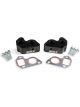 Earls Water Pump Adapter Standard to Remote 12 AN Female Ports Alum