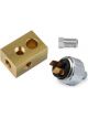 Earls Pressure Switch 3/8-24 Inverted Flare 1/8 in NPT Port Brass T
