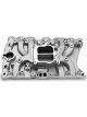 Edelbrock Intake Manifold Performer Olds 350 Spread / Square Bore Dual P…